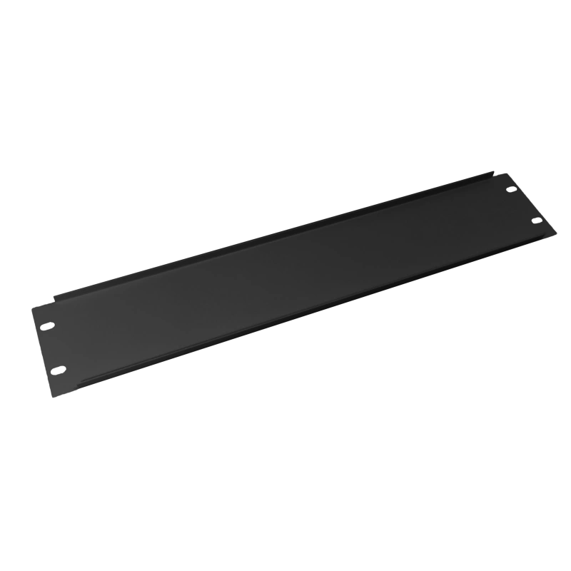 Zaślepka 19" 2U metalowa, kolor czarny ALANTEC