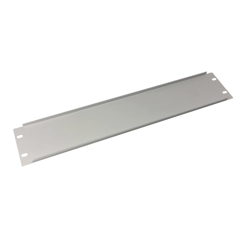 Zaślepka 19" 2U metalowa, szara ALANTEC