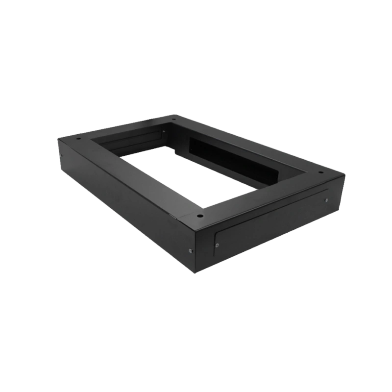 Cokół do szaf stojących 19", szer. 600 x głęb. 1000mm x wys. 100mm, kolor czarny Q-LANTEC