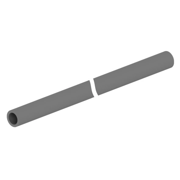Rura odgromowa 20/14 szara 2m /TW/ TYP AN-RO20/14/2
