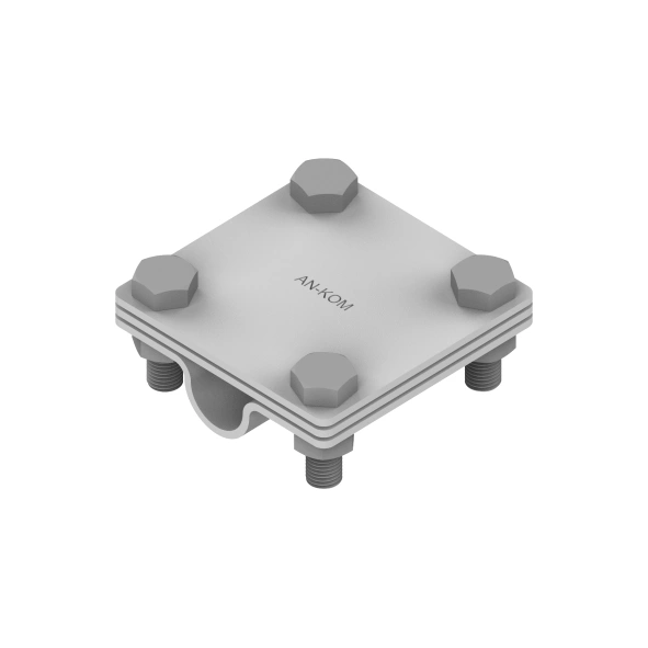 Złącze uziomowe 3 płytki, B=40mm, fi18mm /OG/ TYP AN-52D/OG/
