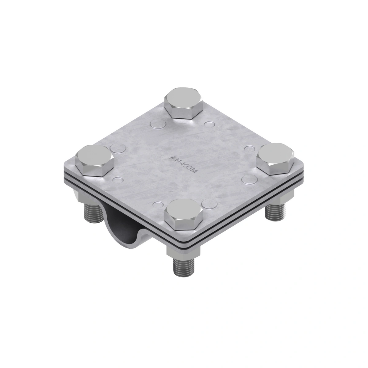 Złącze uziomowe 3 płytki, B=40mm, fi16mm /OG/ TYP AN-52C/OG/