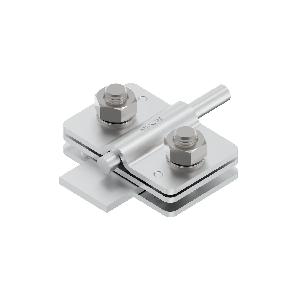 Złącze kontrolne 2-śrubowe M10 3-płytkowe B=30mm typ 1A (stop aluminium) AN-07F/ALS/