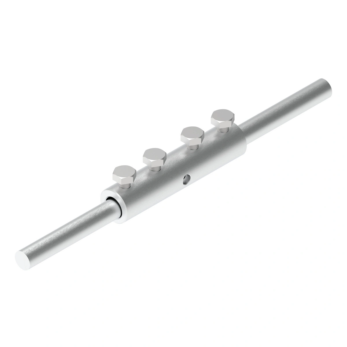 Złącze przelotowe 4-śrubowe (stop aluminium) AN-01E/ALS/
