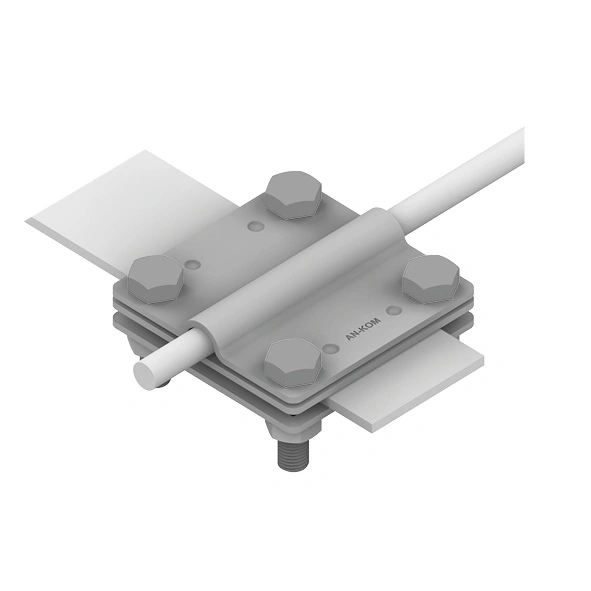 Złącze krzyżowe 3-płytkowe duże fi10/B=30mm, 4xM8 66mm x 66mm AN-05/OG/ A191068