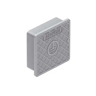 Skrzynka prob.na elew. 150x150x50 szara AN-60B/S G645528