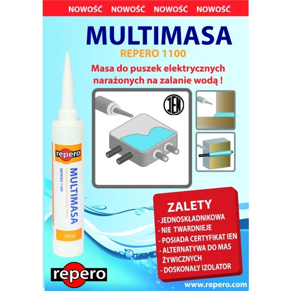 Masa do puszek Repero 1100 Multimasa 310 ml