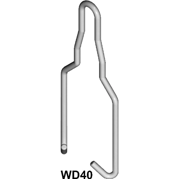 WD100 Wieszak z drutu