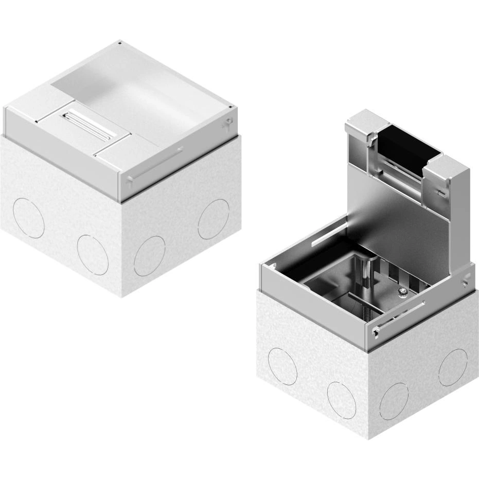 puszka ocynk. z blok. otwarcia pokr. z aluminium do peszli POPZA250H110W