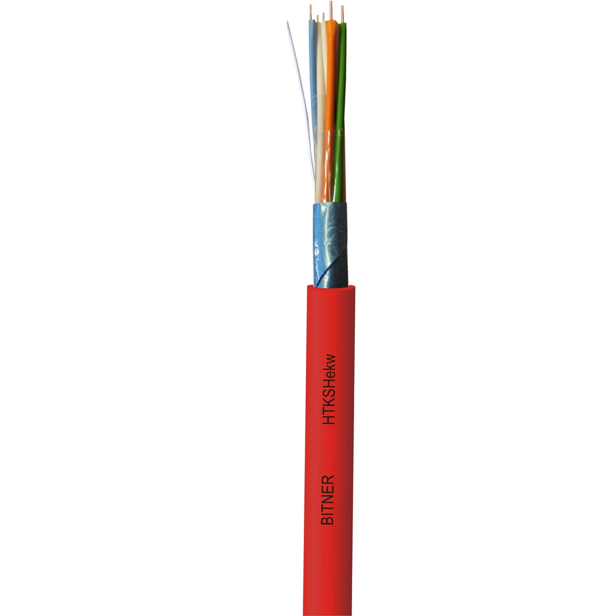 HTKSHekw 1x2x1,0 Bezhalogenowy kabel telekomunikacyjny w ekranie