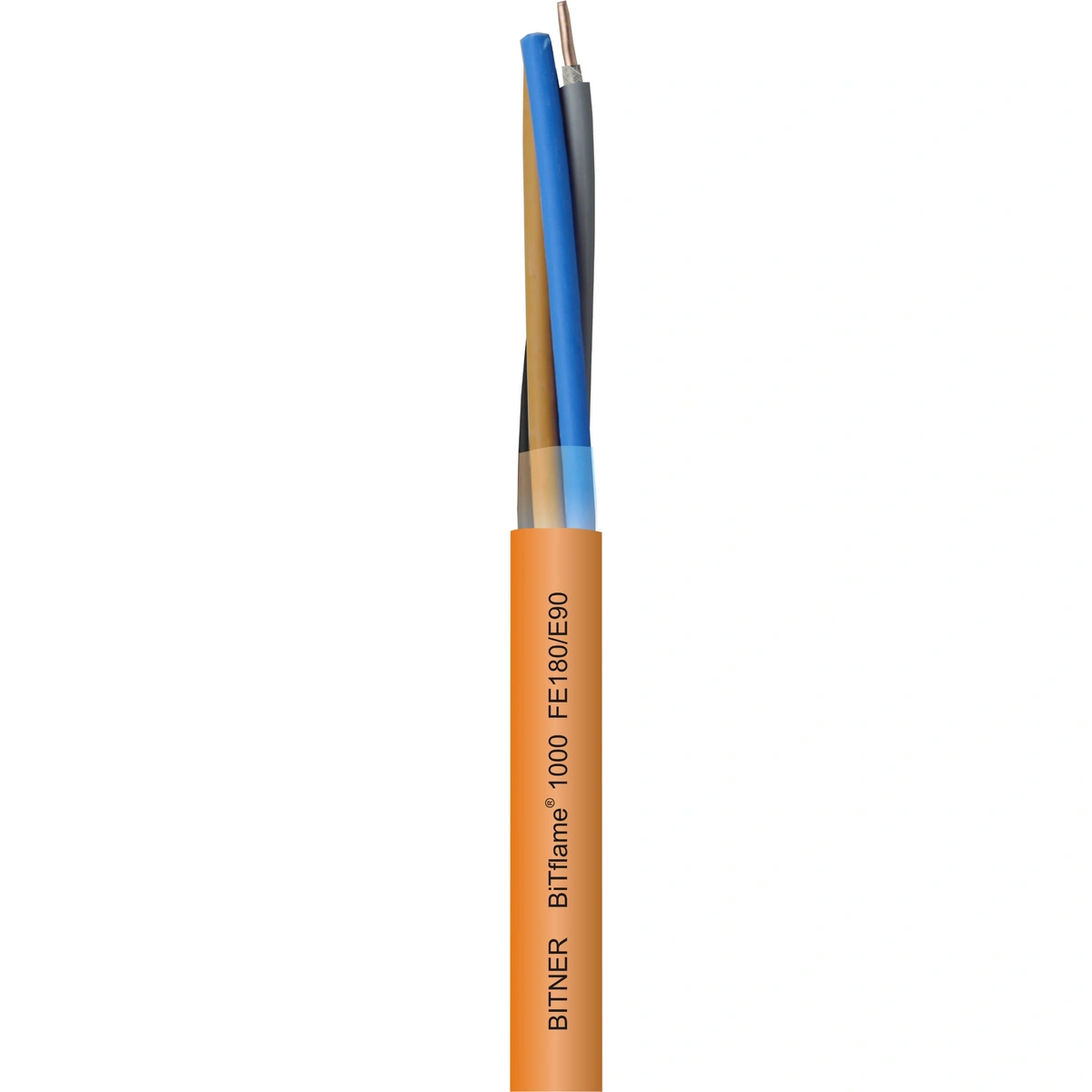 BiTflame 1000 FE180/PH120/E90 3G1,5 RE Ognioodporny, bezhalogenowy, kabel zasilający i sygnalizacyjny