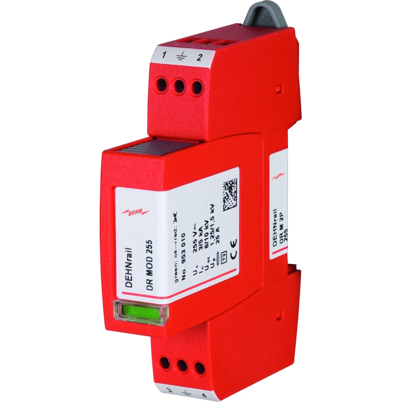 Ogranicznik przepięć DEHNrail M 2P 255 DR M 2P 255
