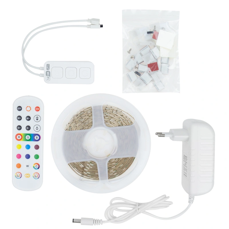 TAŚMA LED SMART zestaw 7.2W/m RGB IP20 /5m/