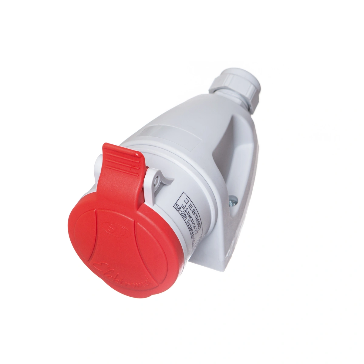 gniazdo 16A 3P+Z+N 380V stałe IP44 ELEKTROMET GSM-16A/5