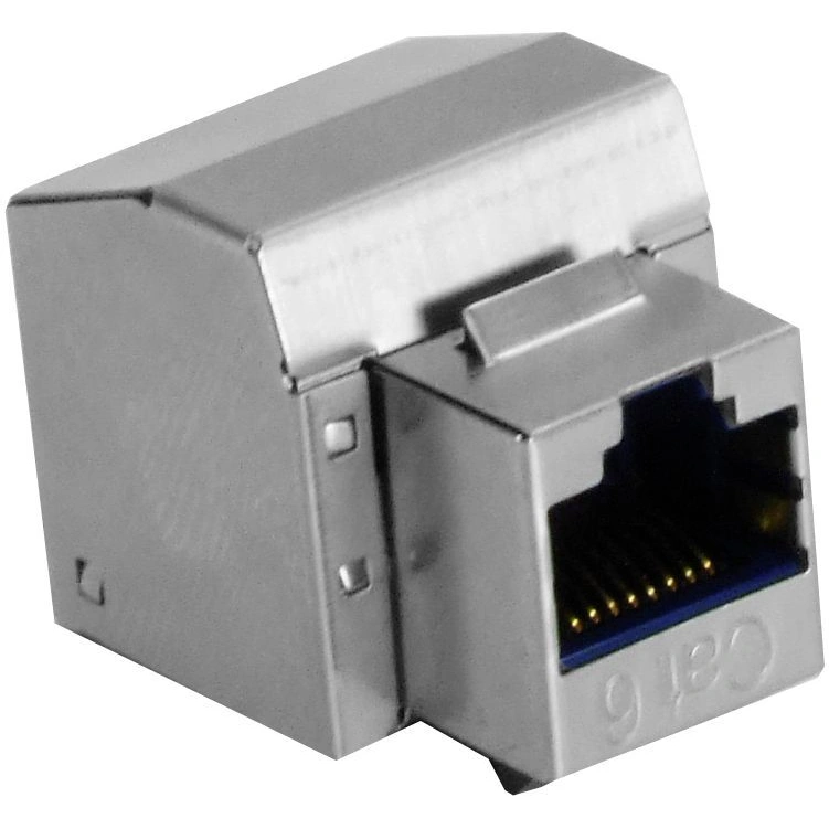 Wkład gniazda RJ45 STP kat.6.KEYSTONE ekran. niebieskie DCN/FA-1090SF-8-C6