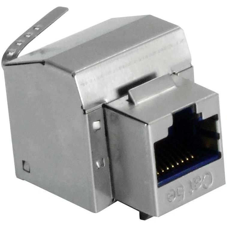 Wkład gniazda STP RJ 45 kat. 5e keystone niebieskie ekranowane