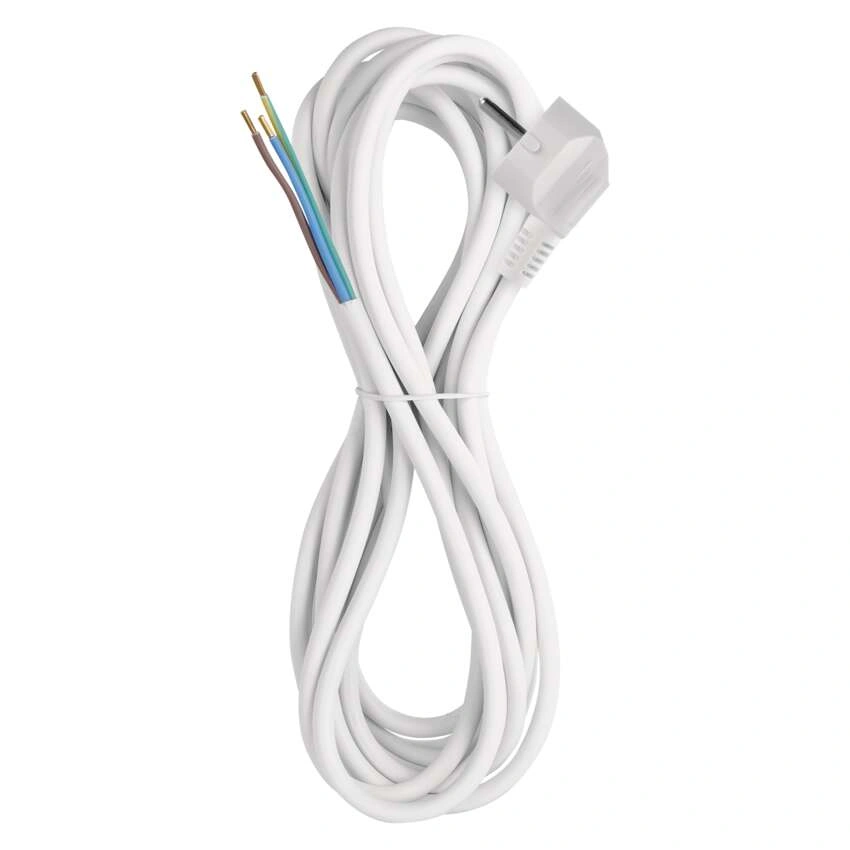 Przewód przył. unischuko 5mb [3x1,5mm], biały [5/20]
