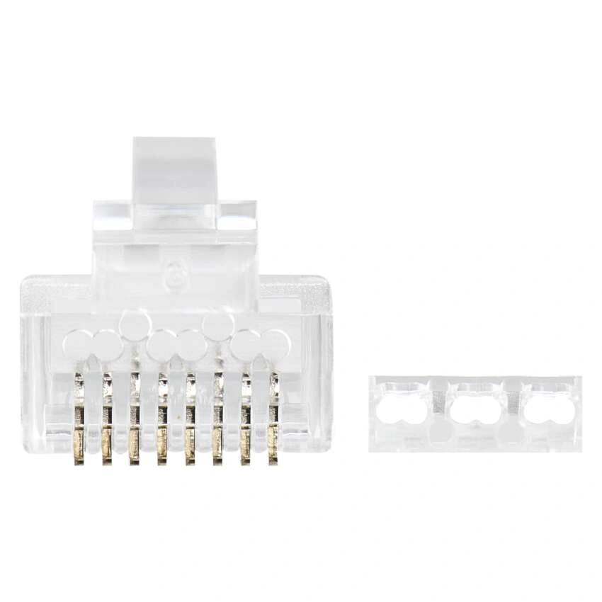 Wtyk modularny 8P8C RJ45 UTP kat. 6A (drut) [20]