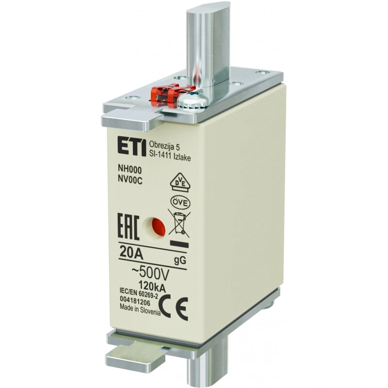 Wkładka top. WT-00C/gG 20A K KOMBI