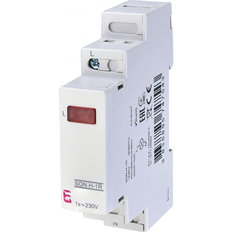 SON H-1R Sygnalizator obecności napięcia (1 x czerwona LED)