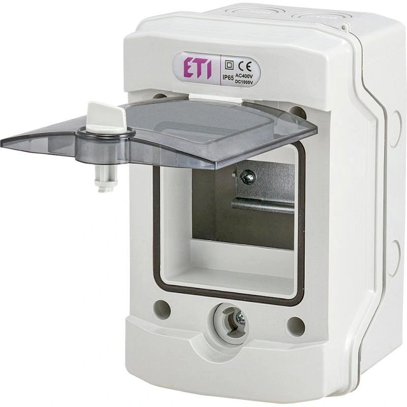 ECH-4G Obudowa natynkowa 4 mod. IP65 drzwi transparentne