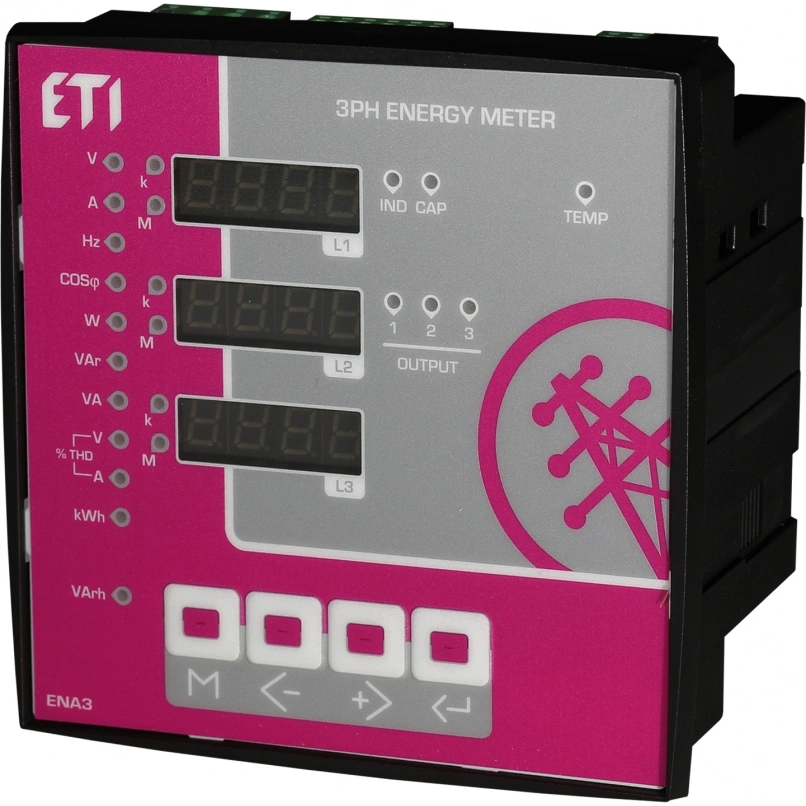 ENA3 Analizator parametrów sieci 144x144