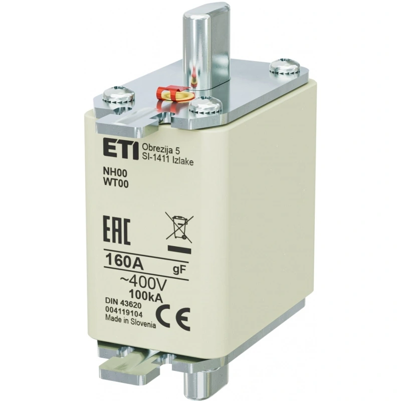 NH00 gF 160A/400V Wkładka topikowa NH - szybka