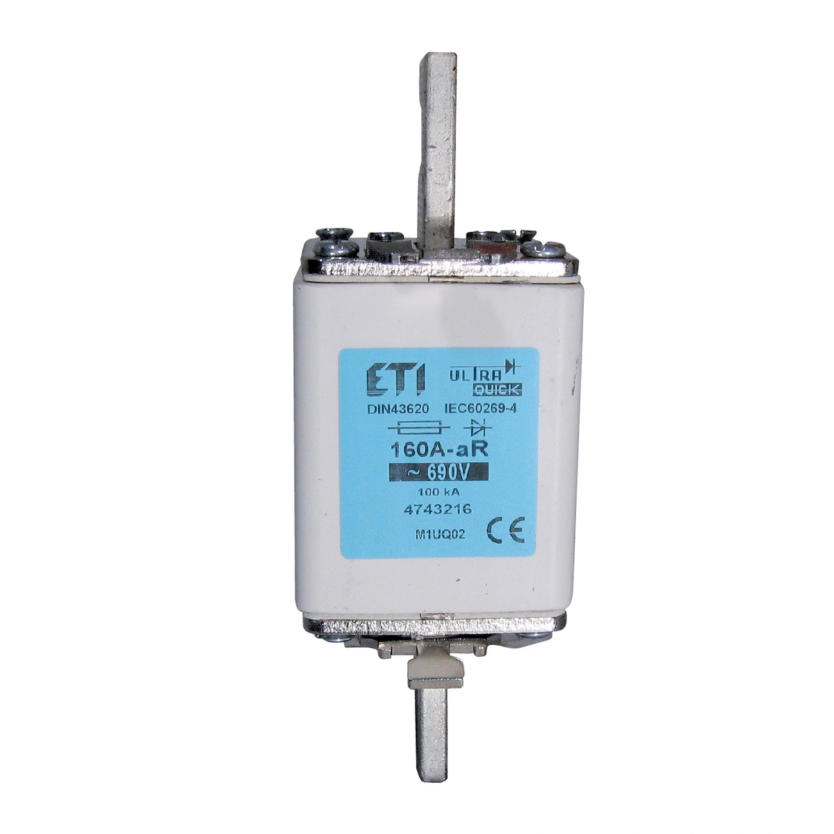 NH1 UQ02 aR 250A/690V Wkładka topikowa NH - ultraszybka
