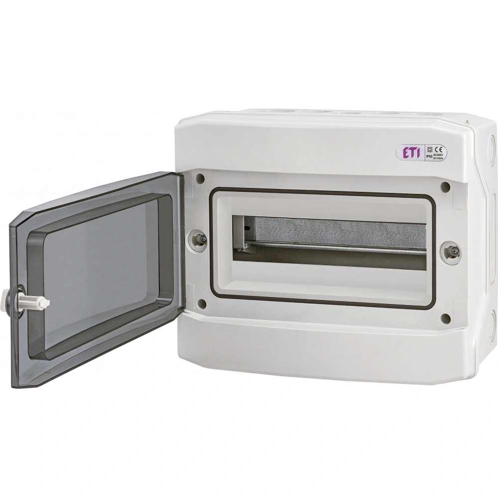 ECH-12PT Obudowa natynkowa 12 mod. IP65 drzwi transparentne