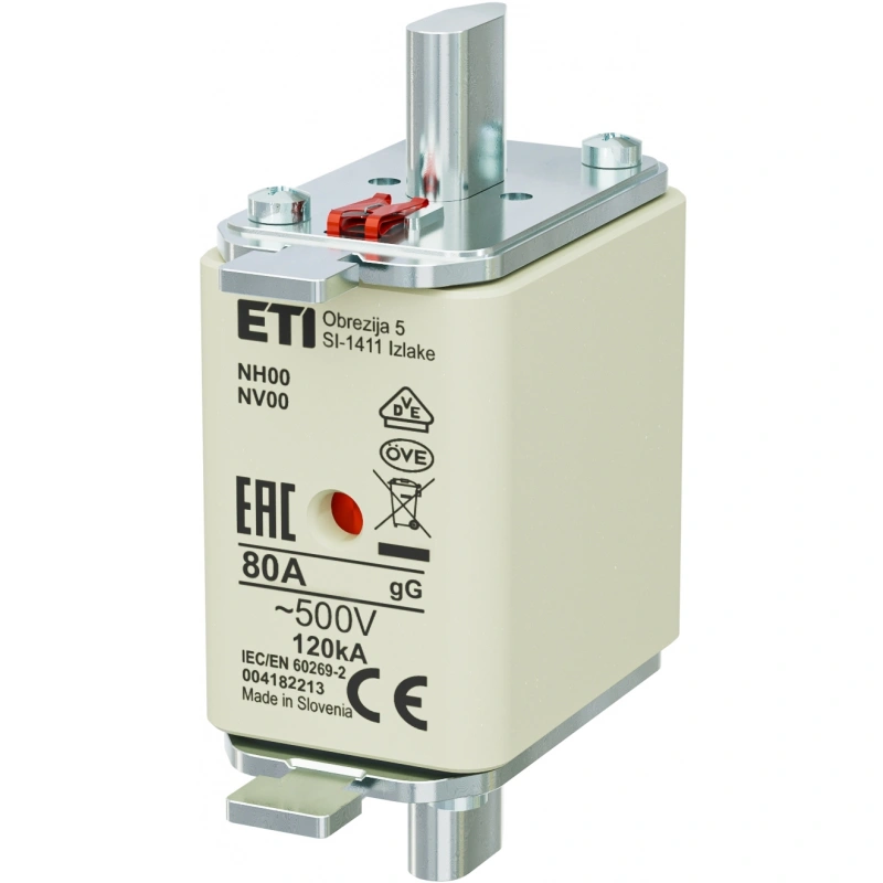 Bezpiecznik mocy WT-00/T 80A gG K WT/NH - 00 [3]