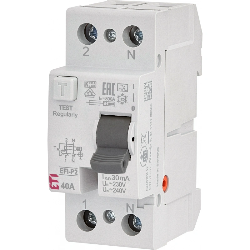 EFI6-P2 AC 25/0,03 wyłącznik różnicowoprądowy - 6 kA