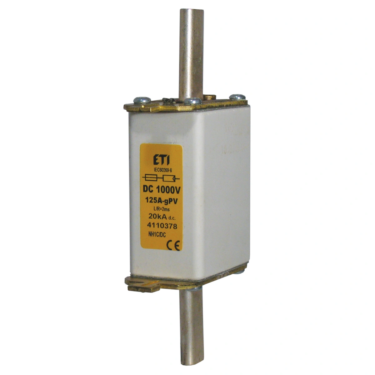 NH0 gPV 63A/1000V DC Wkładka topikowa NH - do ochrony instalacji fotowoltaicznych PV / DC