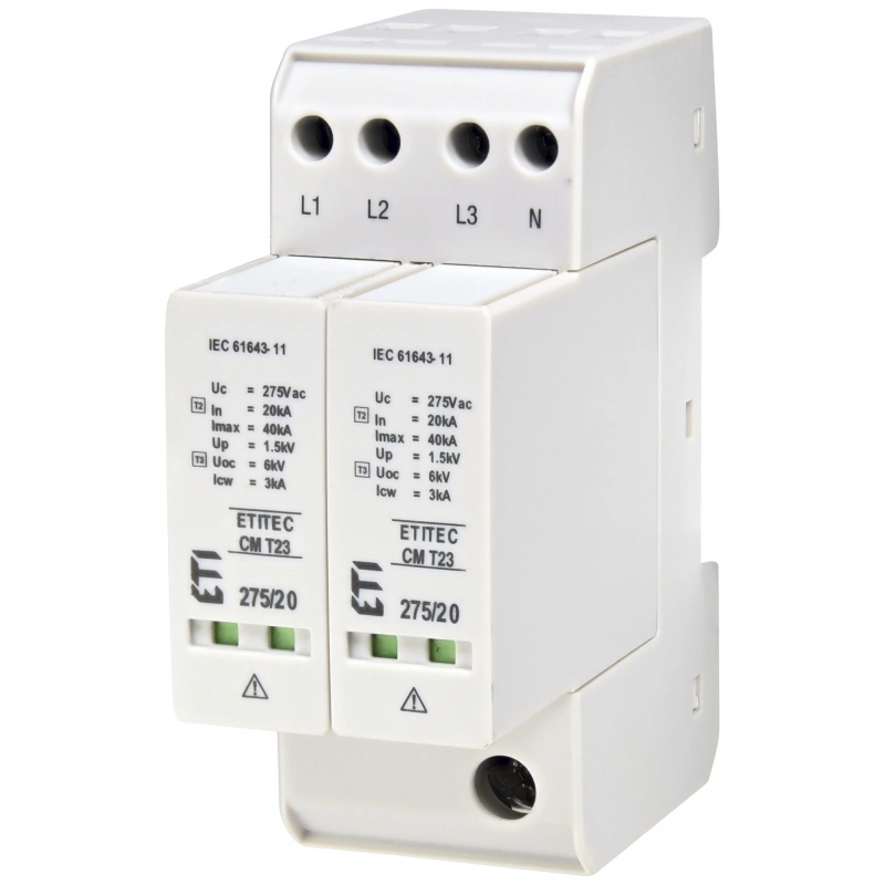 ETITEC CM T23 275/20 4+0 Ogranicznik przepięć T2, T3 (C, D)