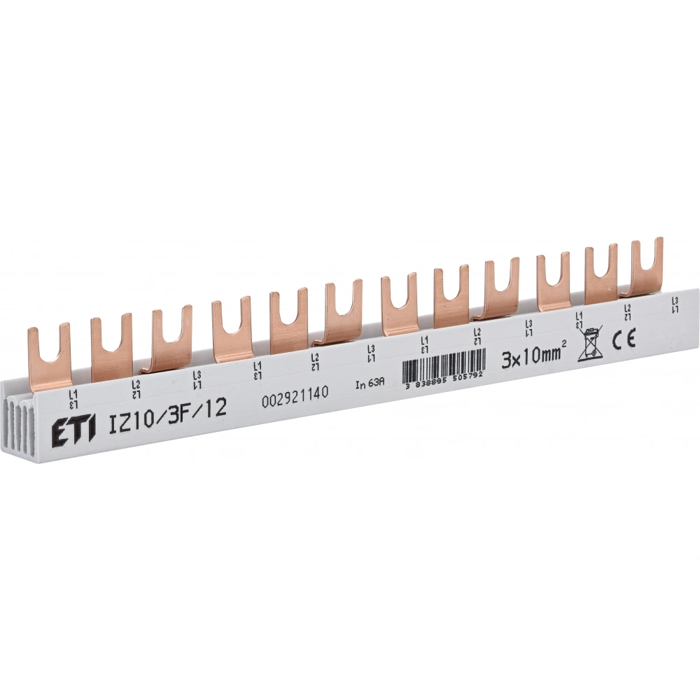 IZ10/3F/12 Izolowana szyna zbiorcza