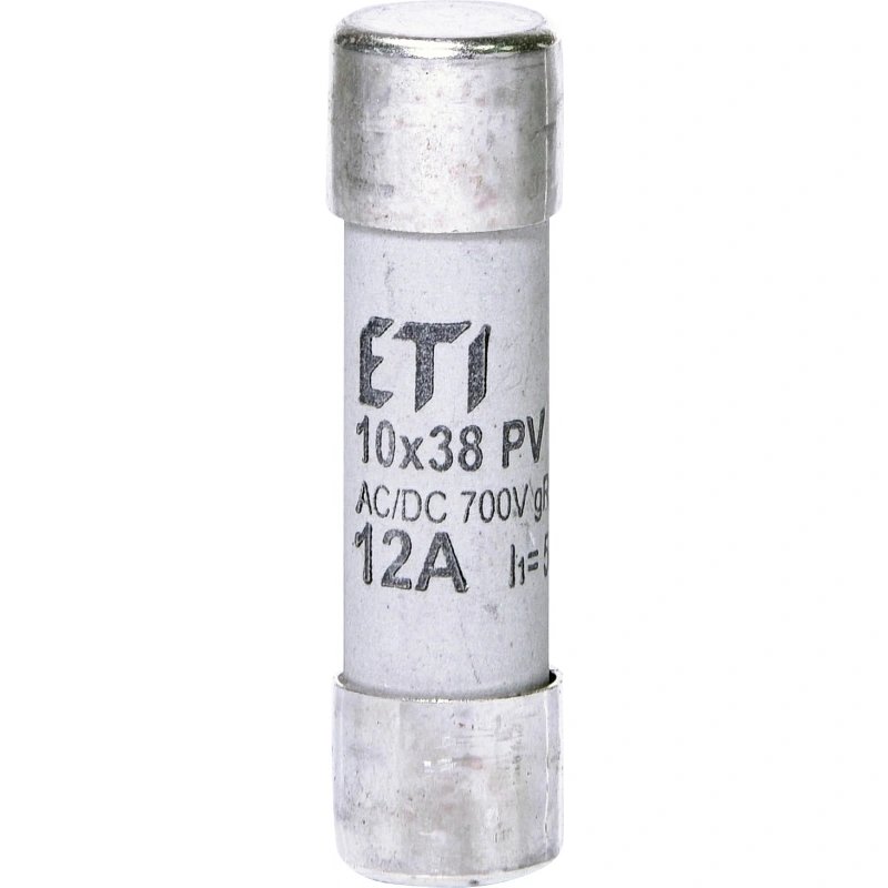 CH10x38 gR 12A/700V AC/DC Wkładka topikowa cylindryczna PV gR 700V
