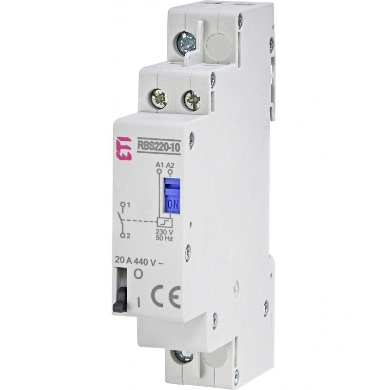 RBS220-10-230V AC Stycznik bistabilny 20A 1-biegunowy, 1-modułowy