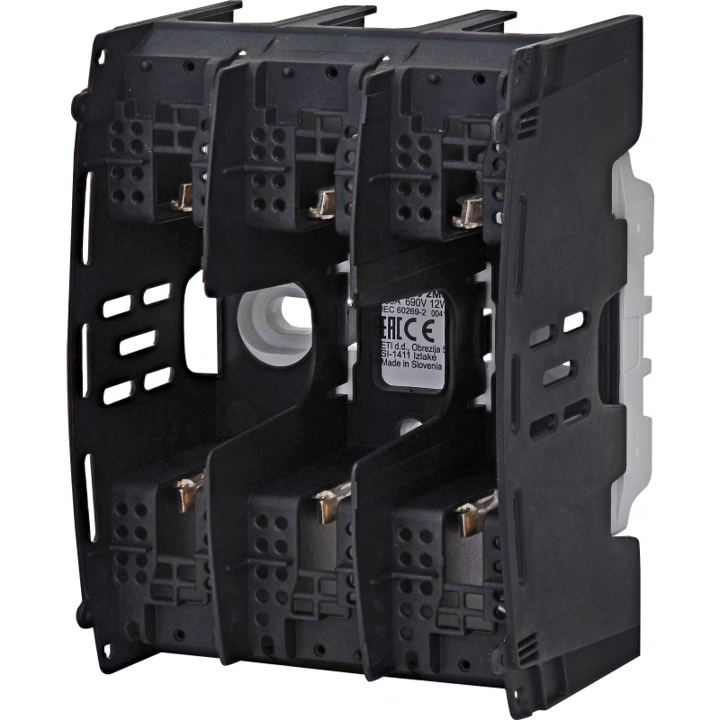 PTI 00 2M6-2M6 3p Podstawa bezpiecznikowa NH - NH00 / 160 A / 3P / AC 690V / osłona zacisków