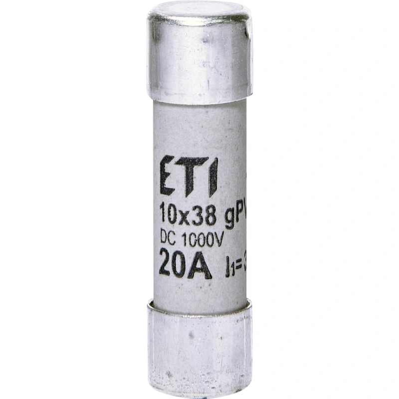 CH10x38 gPV 20A/1000V DC Wkładka topikowa cylindryczna PV