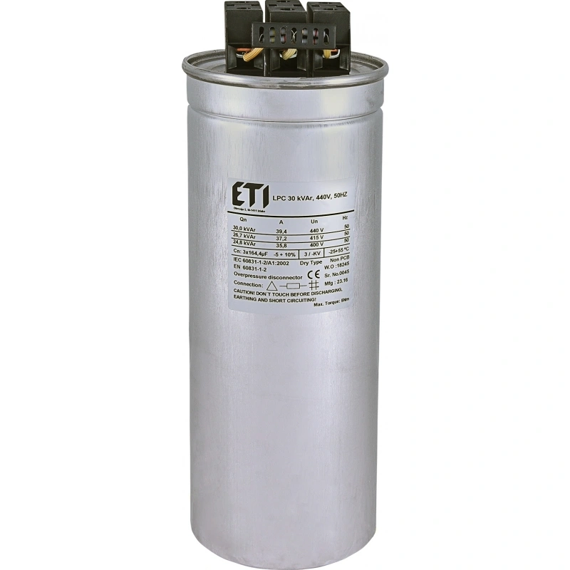 LPC 30 kVAr, 440V, 50Hz Kondensator