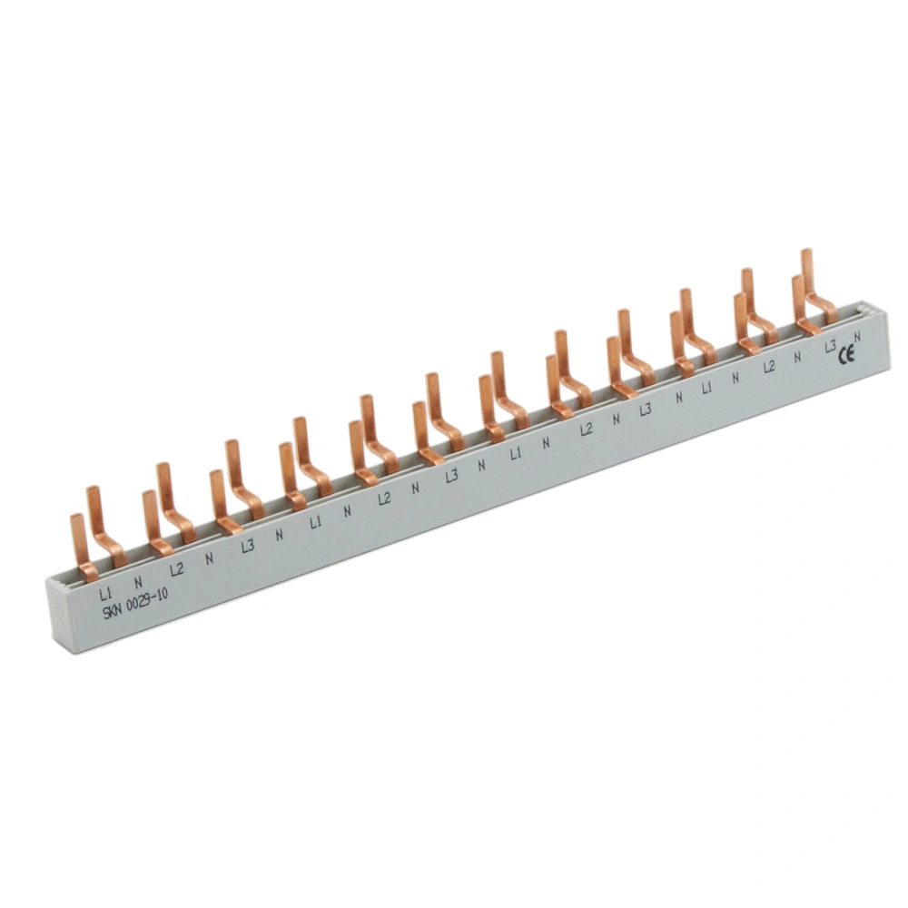 SKN0029/10 3P Izolowana szyna zbiorcza-sztyftowa 10mm2 (do wyłączników KZS-1M lub ETIMAT 1N)
