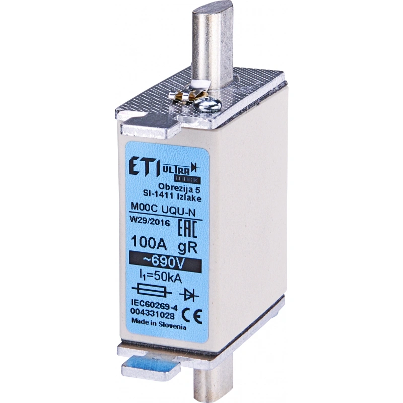NH000 UQ gR 40A/690V Wkładka topikowa NH - ultraszybka