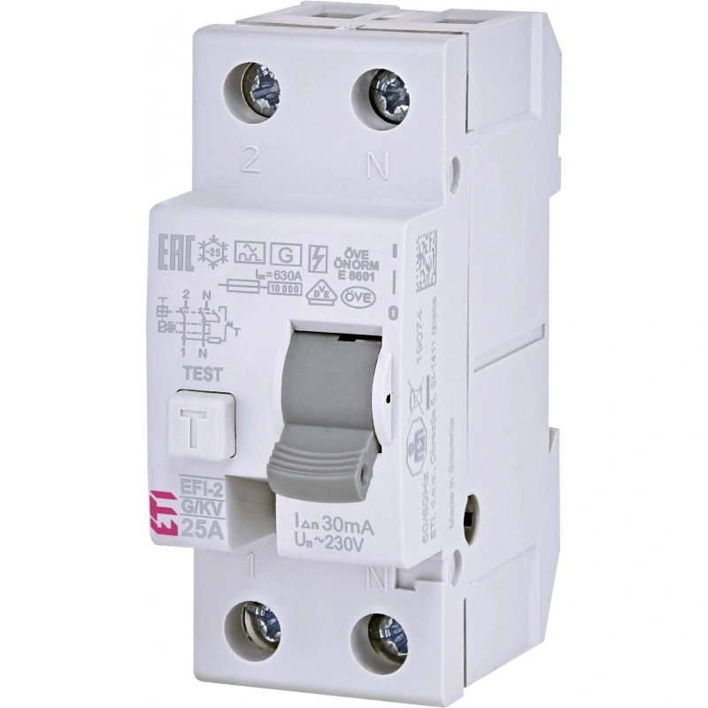 EFI-2 A G/KV 25/0,03 wyłącznik różnicowoprądowy - krótkozwłoczny