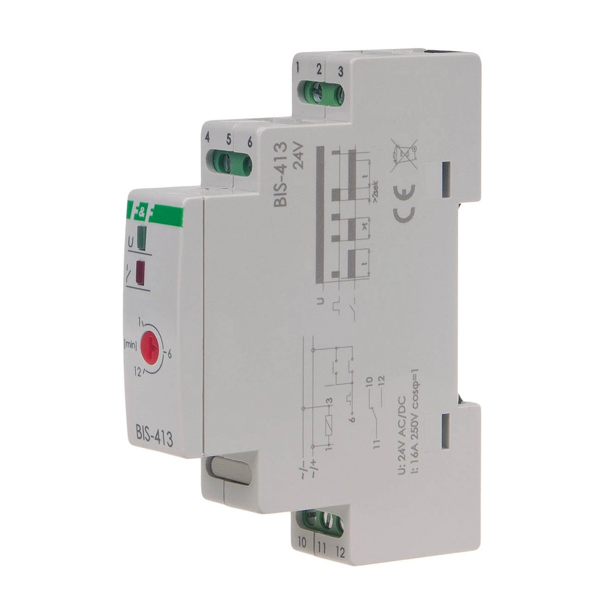 Przekaźnik bistabilny BIS-413 9÷30V AC/DC