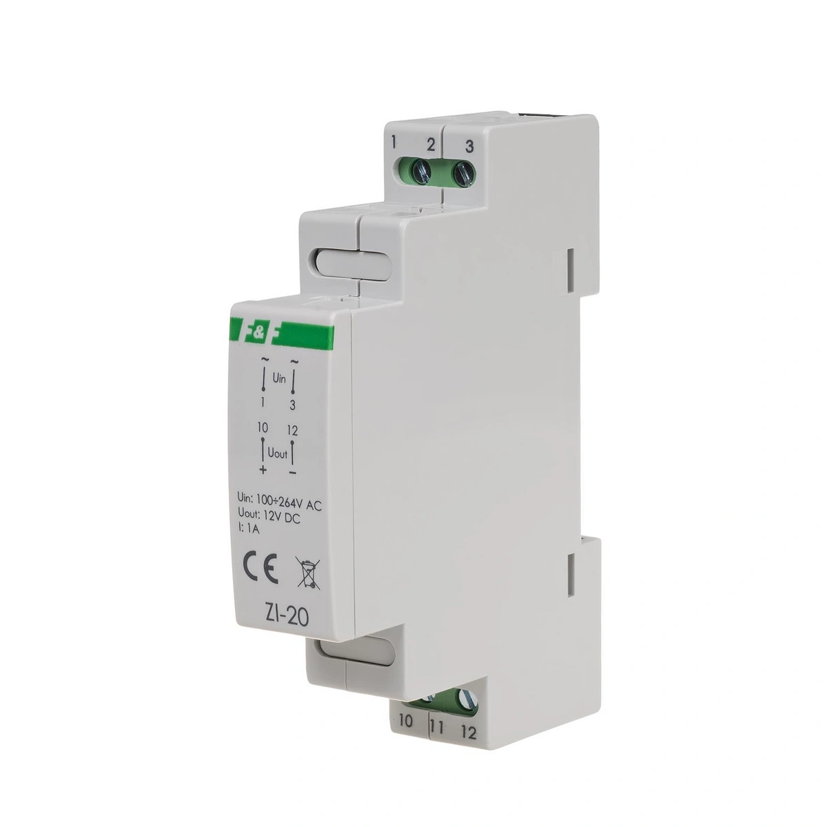 zasilacz impulsowy12W 12V DC 1.0A ZI-20