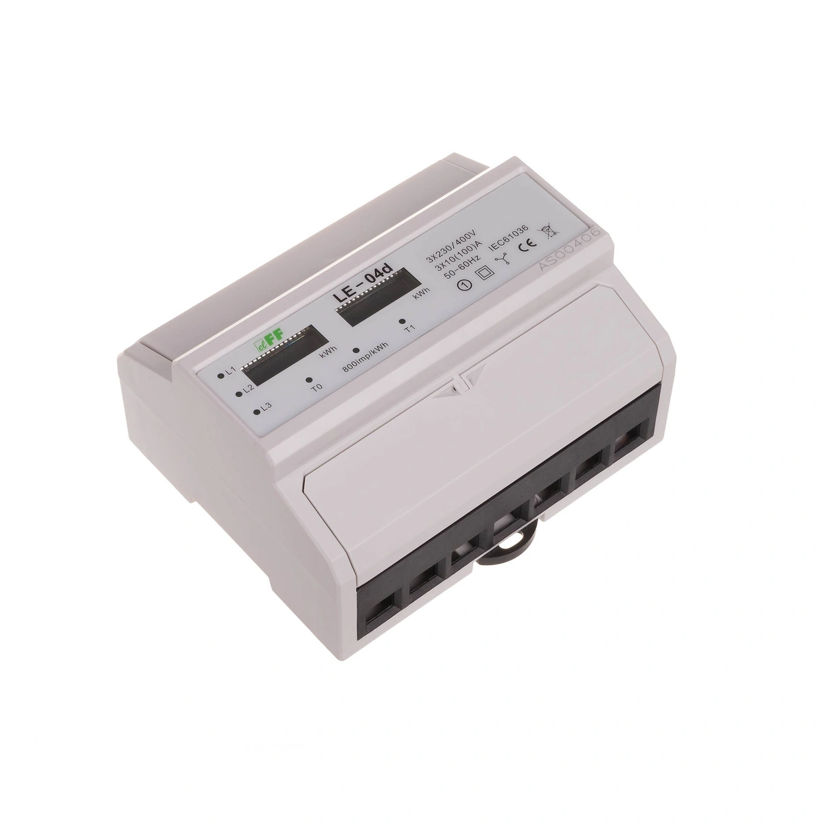 Licznik energii elektr. dwutaryfowy LCD LE-04d