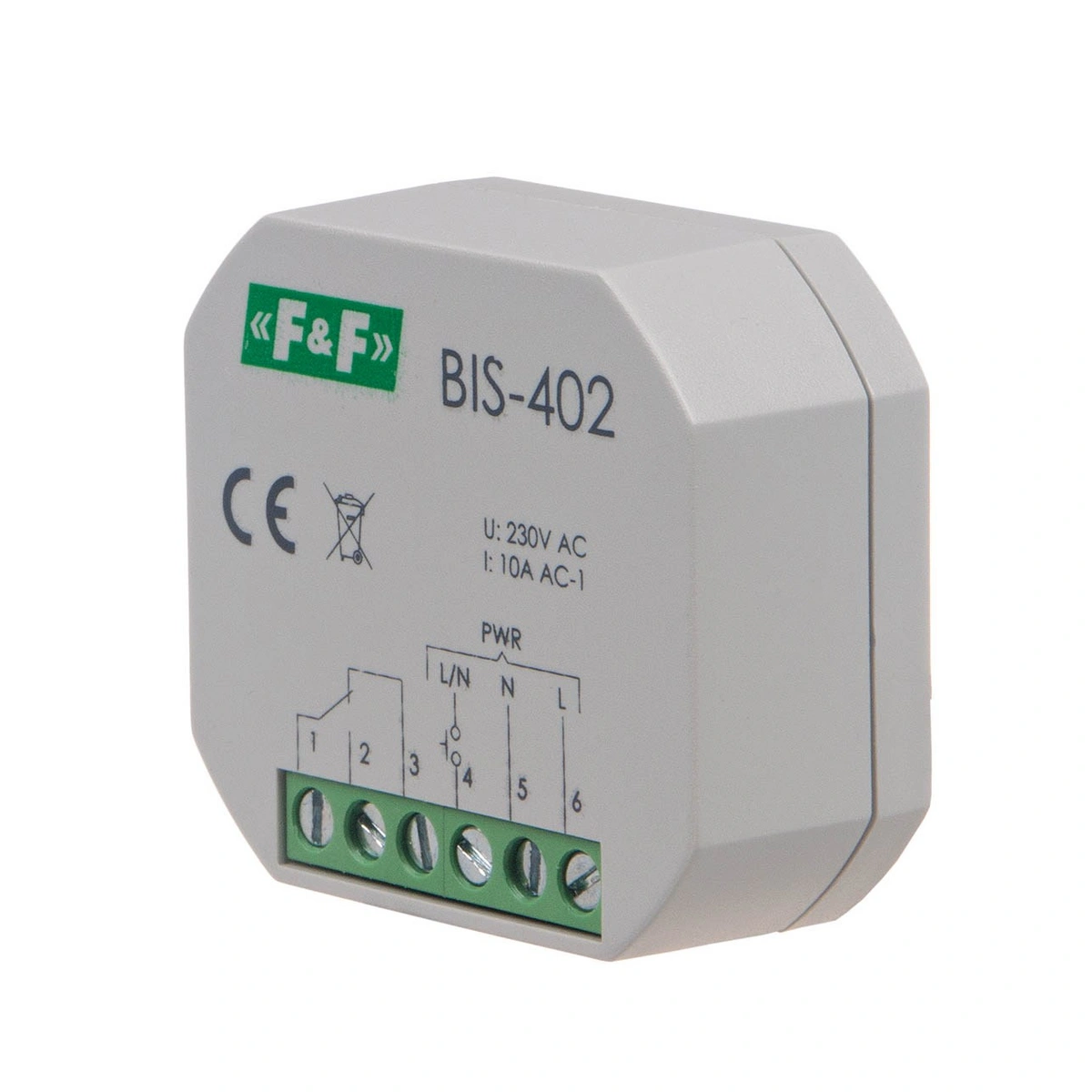 Przekaźnik bistabilny BIS-402 do puszki