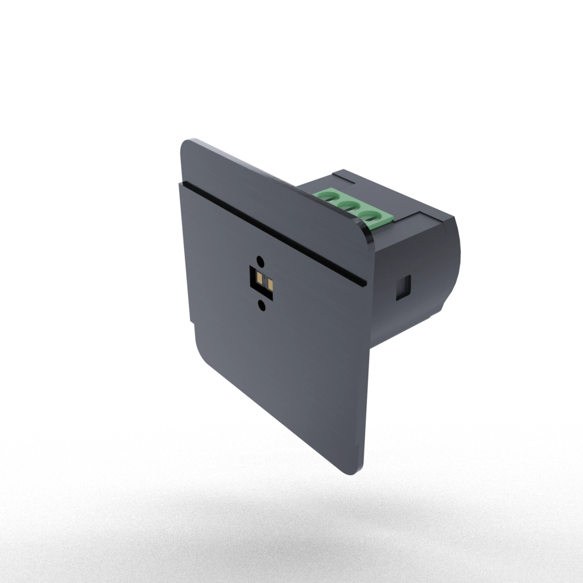 Laserowy czujnik odległości DRL-12, czujnik ruchu, antracyt