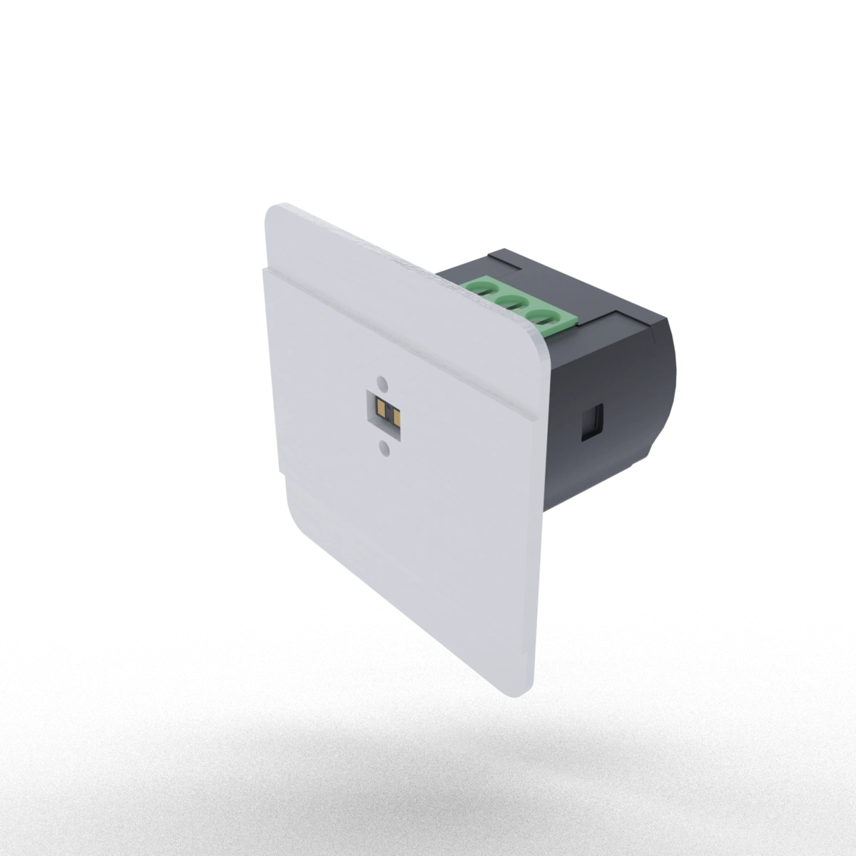 Laserowy czujnik odległości DRL-12, czujnik ruchu, biały
