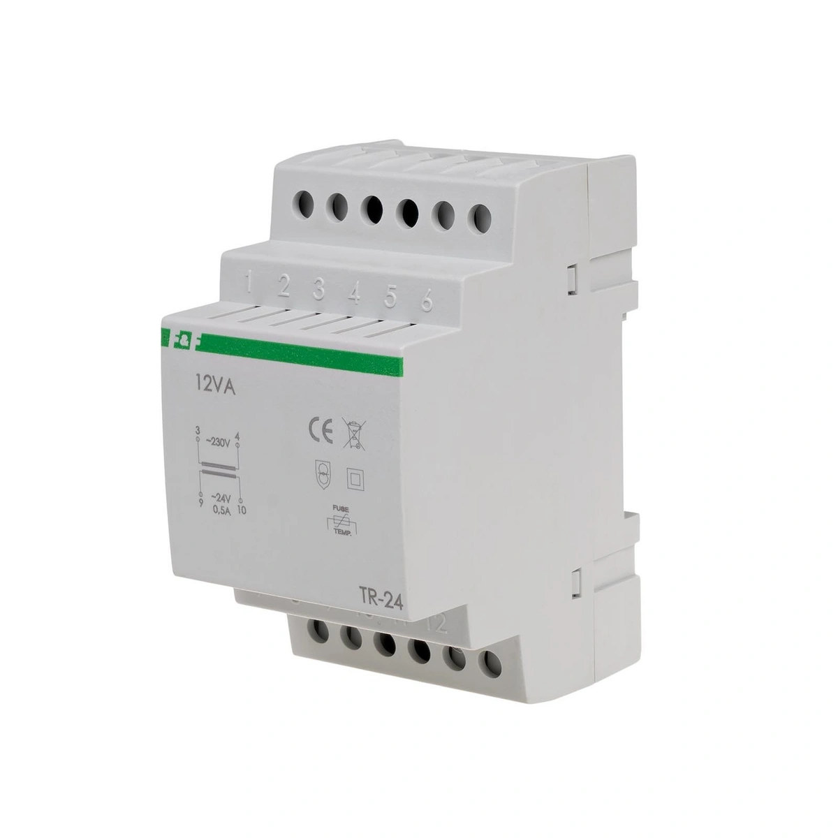 transformator TR-24 3mod.230V/24V12VA