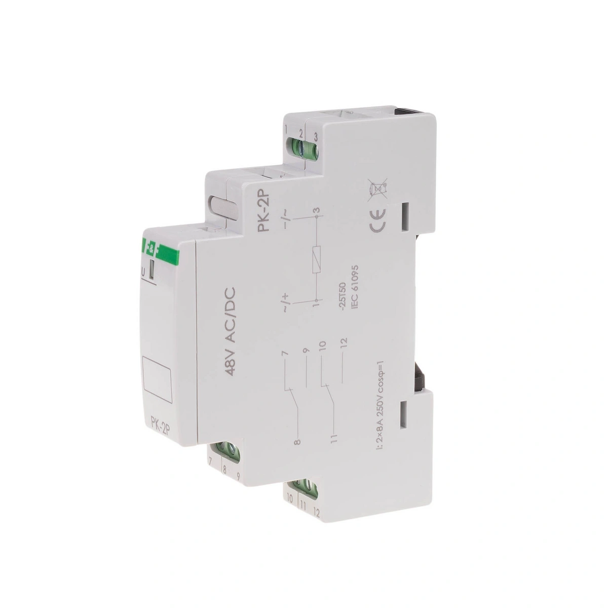 Przekaźnik elektromagnetyczny PK-2P 48V